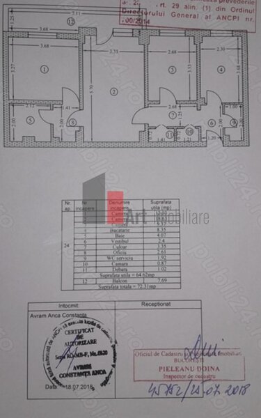 Tei- Grigore Ionescu apartament  3 camere